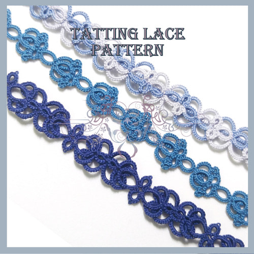 [Pattern]Real lace 팔찌 3종